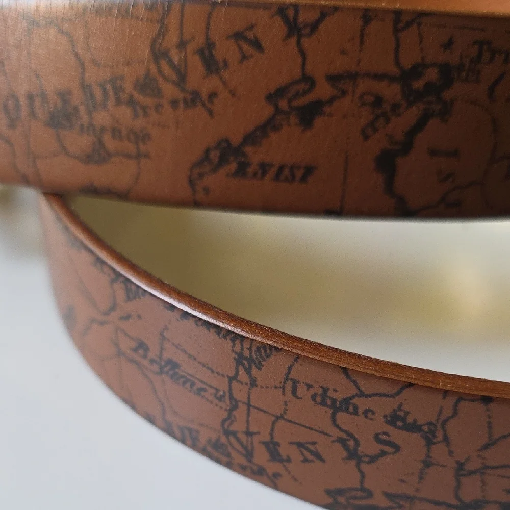 Patricia‎ Nash Brown Leather Men's Belt